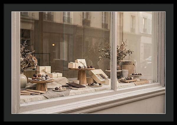 Elegant Chocolate Display