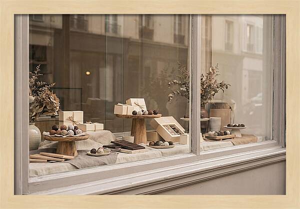 Elegant Chocolate Display