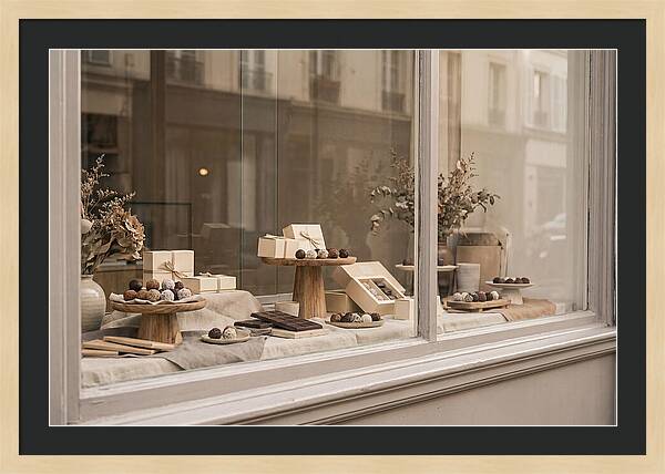 Elegant Chocolate Display