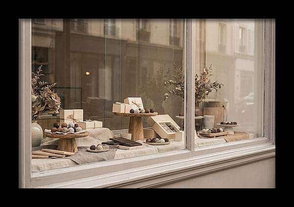 Elegant Chocolate Display