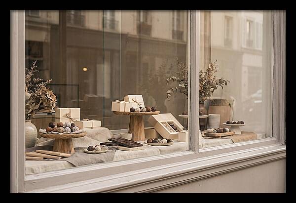Elegant Chocolate Display