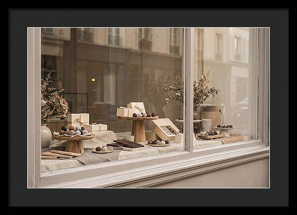 Elegant Chocolate Display