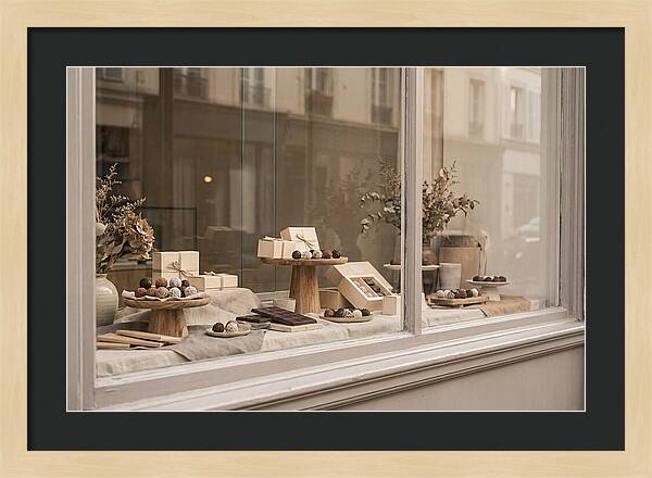 Elegant Chocolate Display