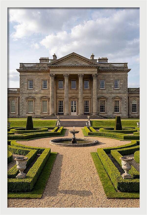 Elegant Estate With Gardens