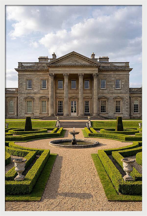 Elegant Estate With Gardens