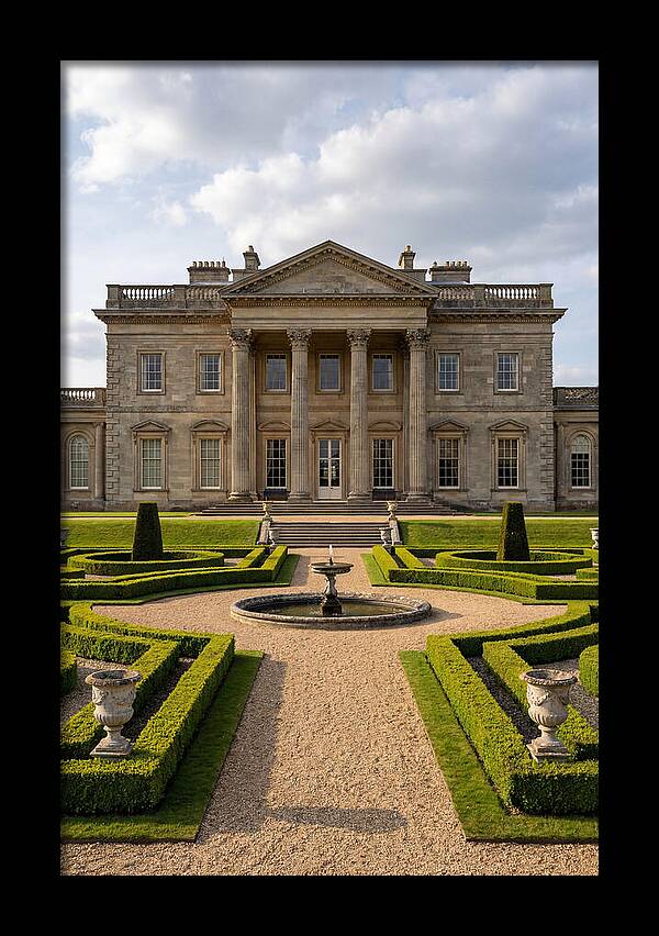 Elegant Estate With Gardens