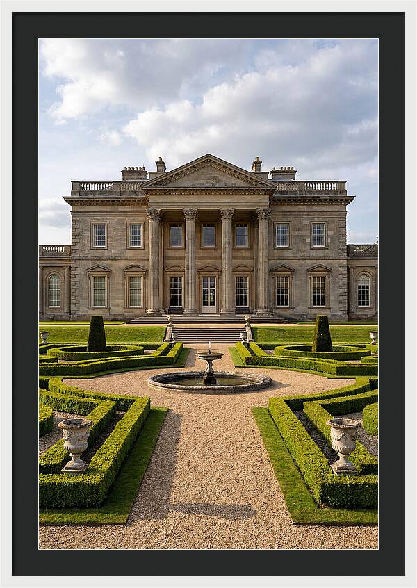 Elegant Estate With Gardens