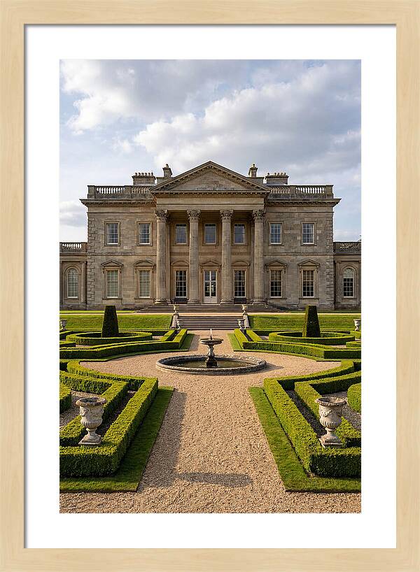 Elegant Estate With Gardens