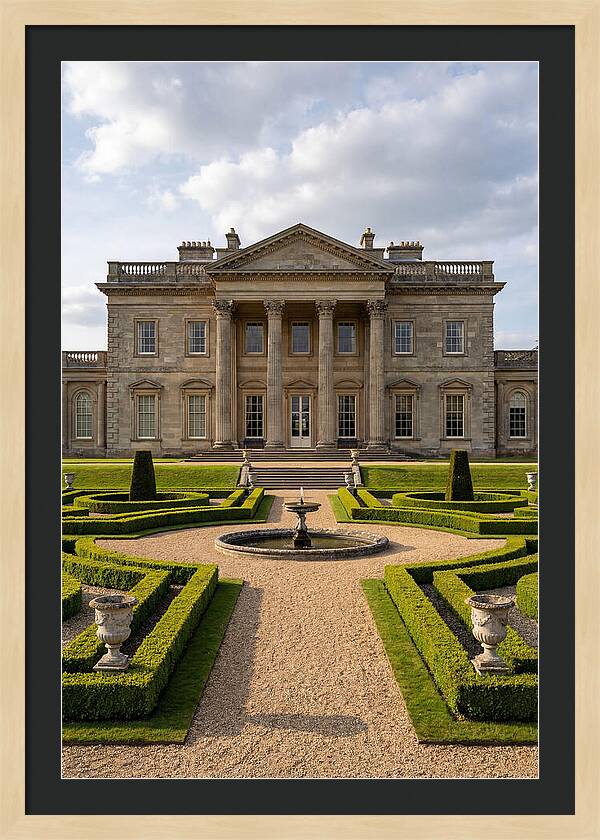 Elegant Estate With Gardens