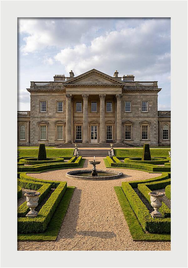 Elegant Estate With Gardens