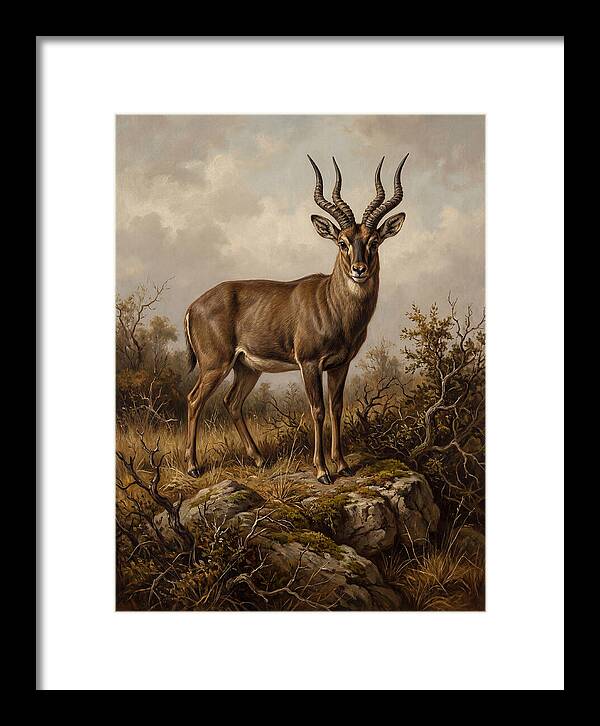 Elegant Four Horned Antelope