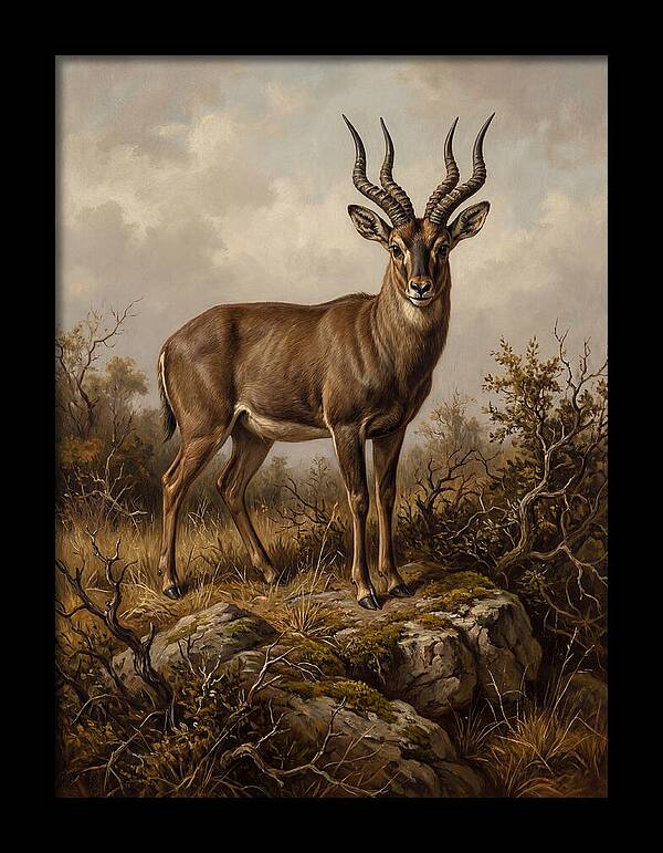 Elegant Four Horned Antelope