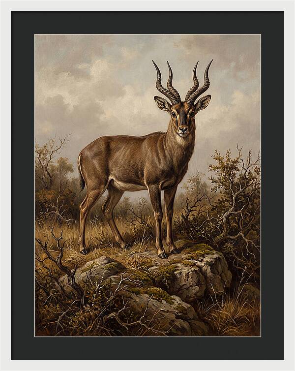 Elegant Four Horned Antelope
