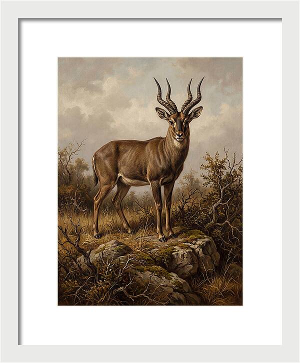 Elegant Four Horned Antelope