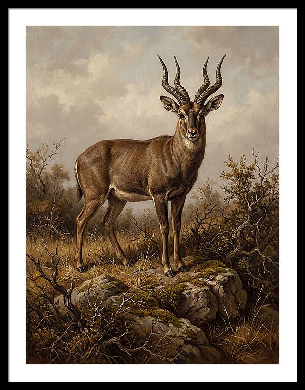 Elegant Four Horned Antelope
