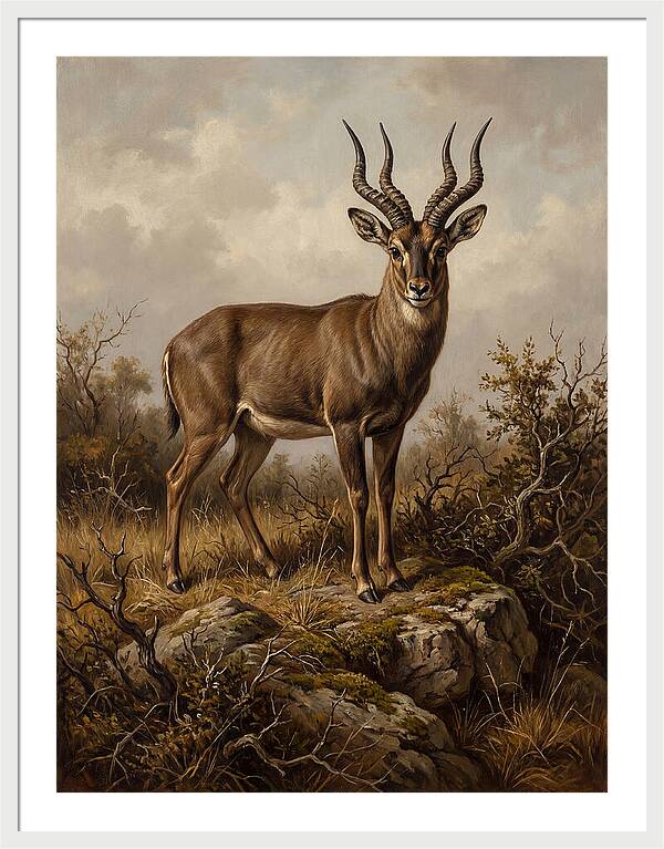 Elegant Four Horned Antelope