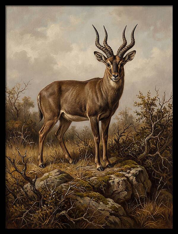 Elegant Four Horned Antelope