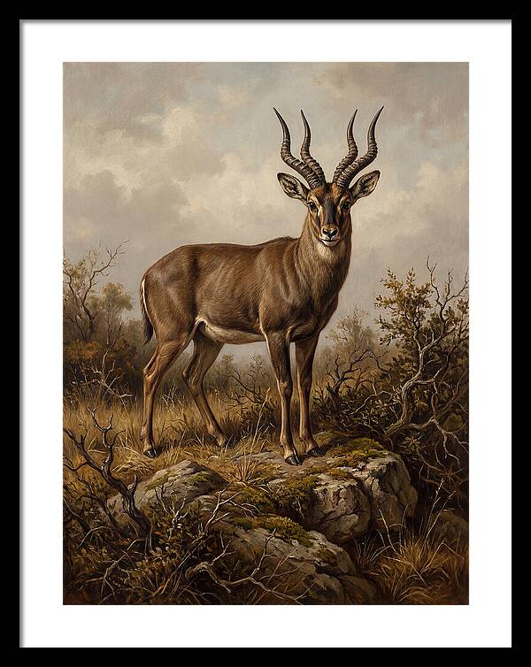 Elegant Four Horned Antelope