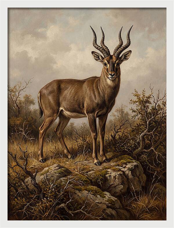 Elegant Four Horned Antelope