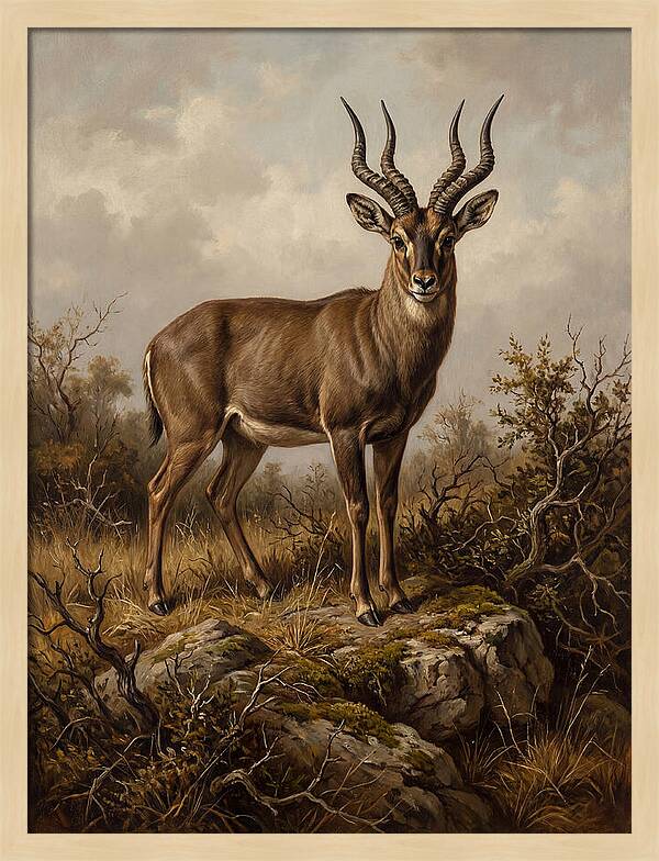 Elegant Four Horned Antelope