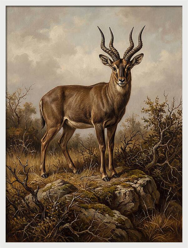 Elegant Four Horned Antelope