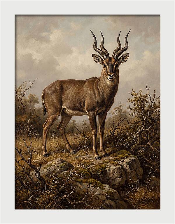 Elegant Four Horned Antelope