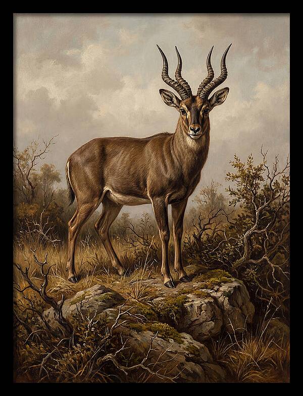 Elegant Four Horned Antelope