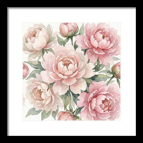 Elegant Peony Blossoms