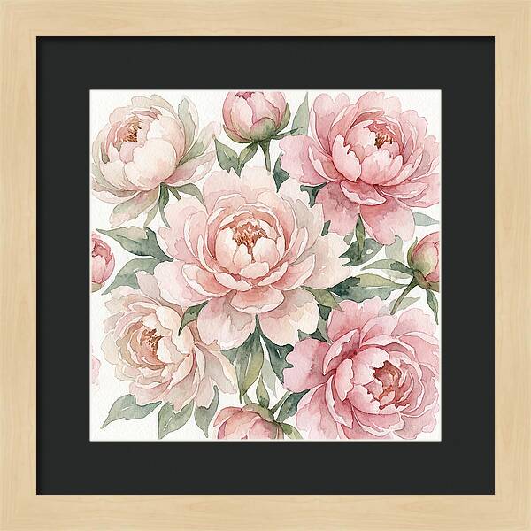 Elegant Peony Blossoms
