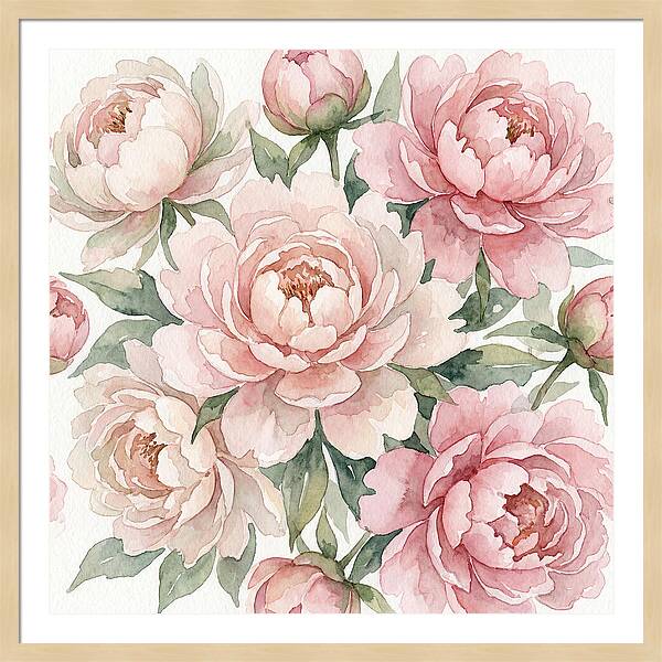 Elegant Peony Blossoms