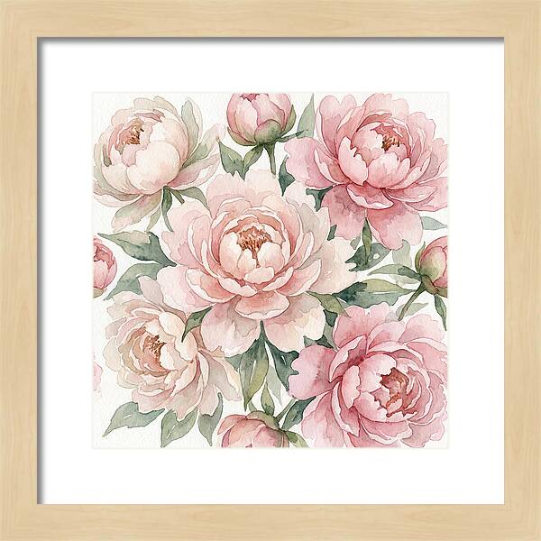 Elegant Peony Blossoms