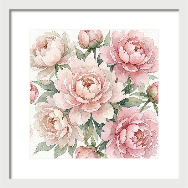 Elegant Peony Blossoms