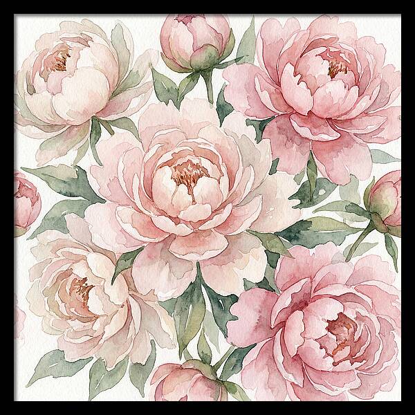 Elegant Peony Blossoms