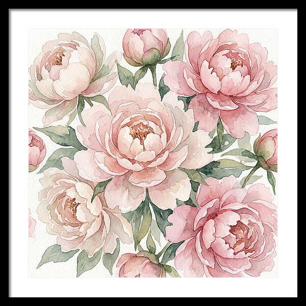 Elegant Peony Blossoms