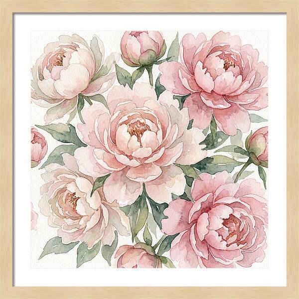Elegant Peony Blossoms
