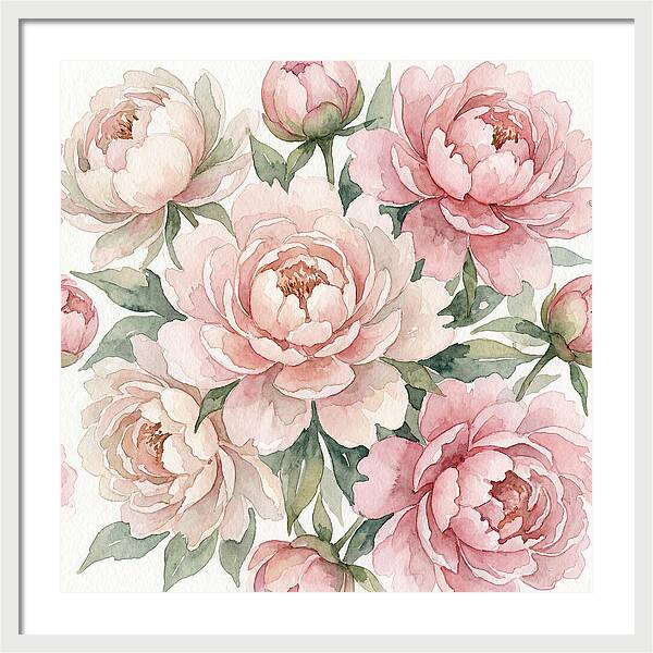 Elegant Peony Blossoms
