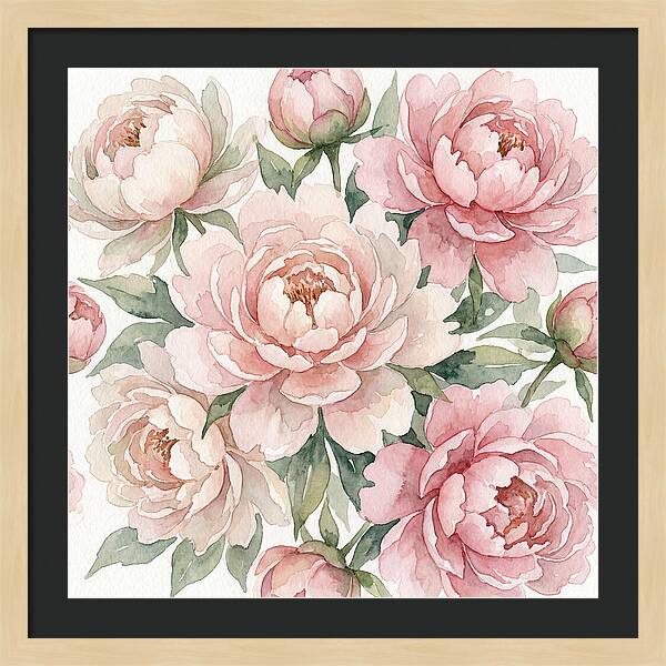Elegant Peony Blossoms