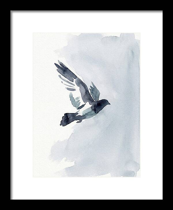 Elegant Pigeon Hawk In Flight