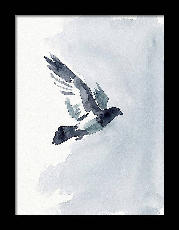Elegant Pigeon Hawk In Flight