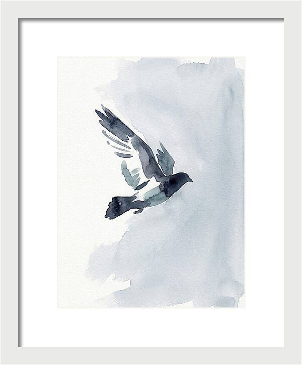 Elegant Pigeon Hawk In Flight