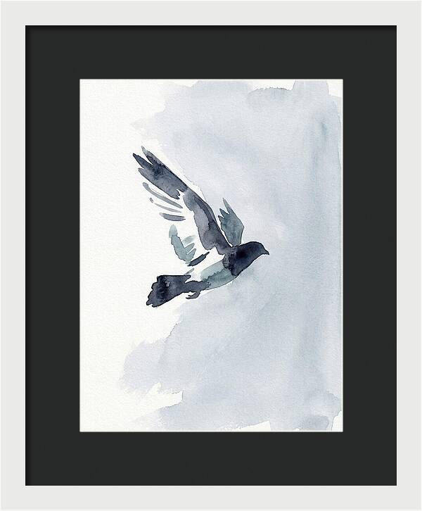 Elegant Pigeon Hawk In Flight