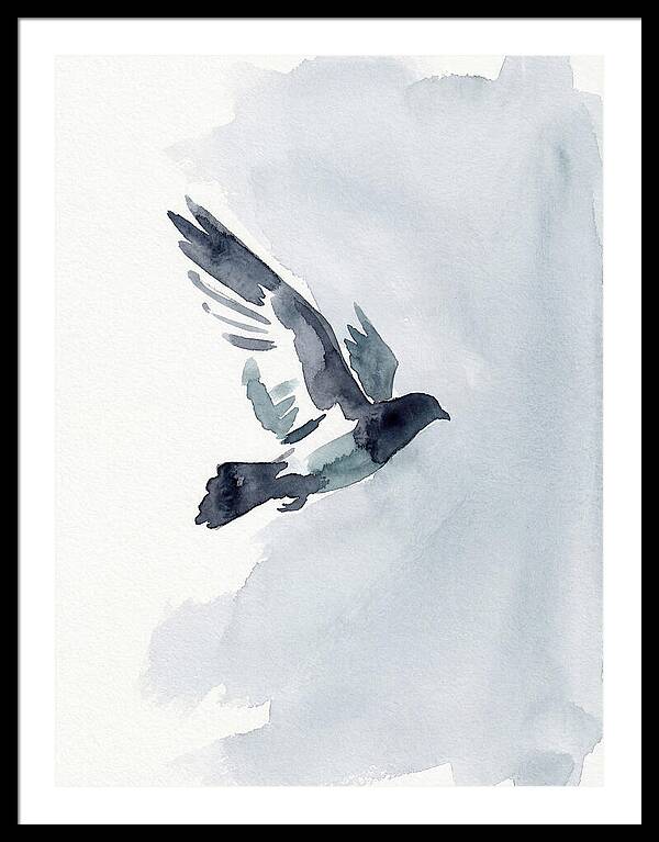 Elegant Pigeon Hawk In Flight