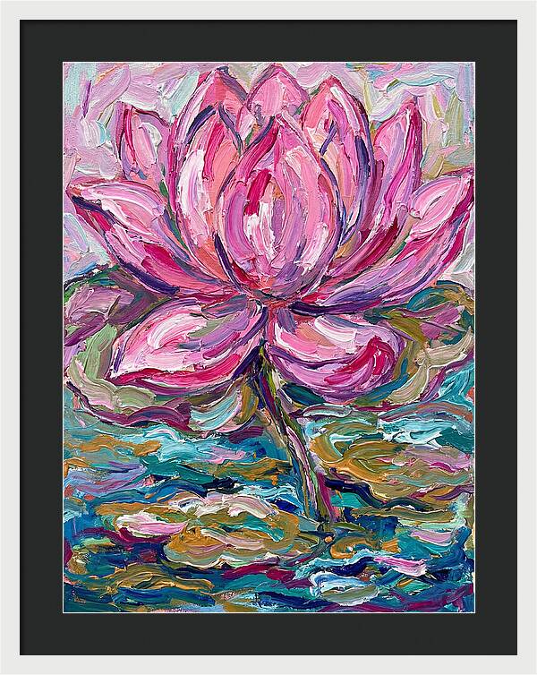Elegant Pink Lotus Flower