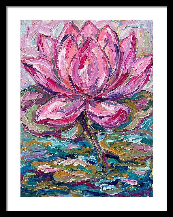 Elegant Pink Lotus Flower
