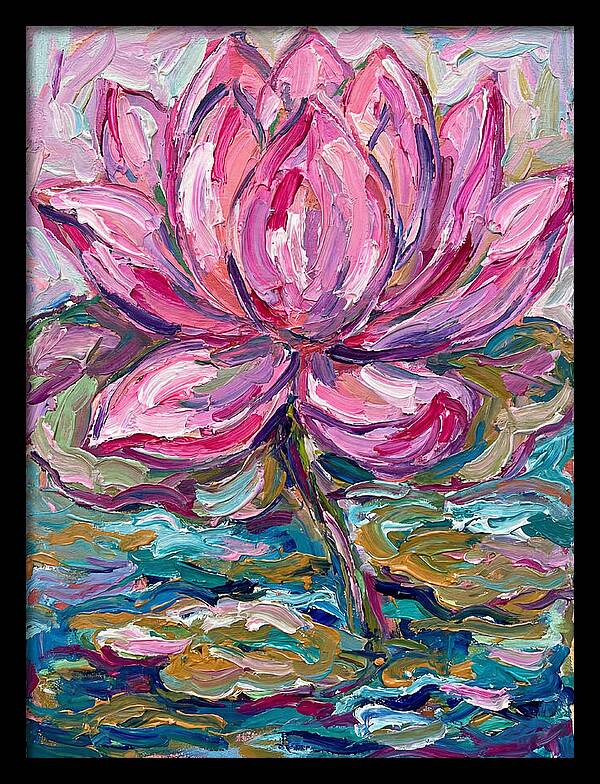 Elegant Pink Lotus Flower