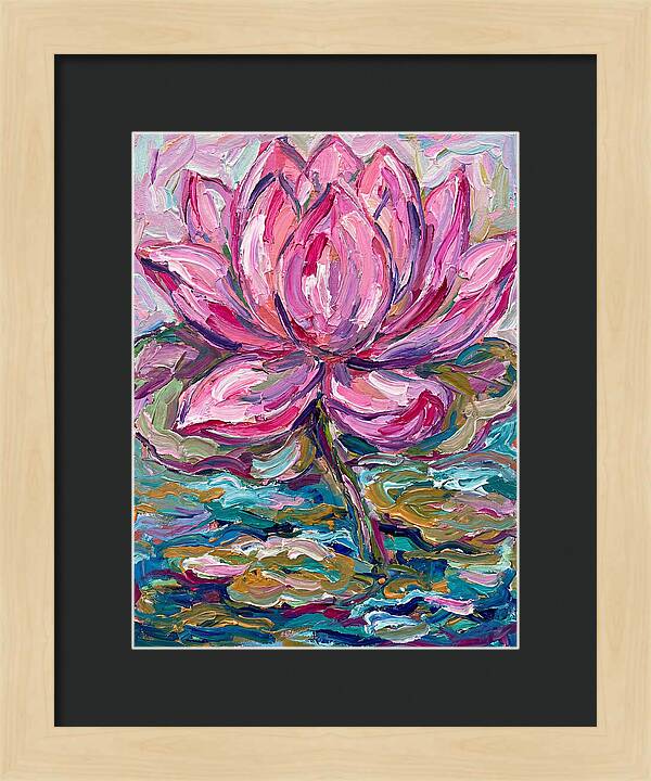 Elegant Pink Lotus Flower