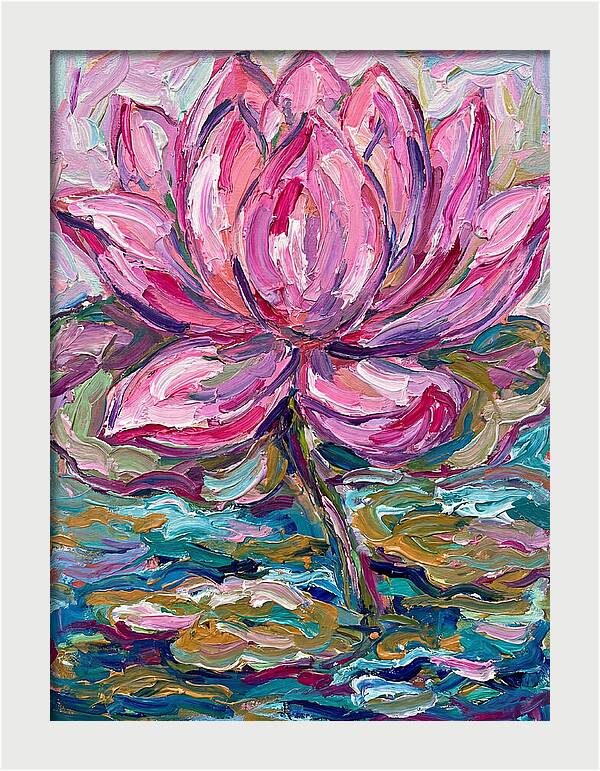 Elegant Pink Lotus Flower