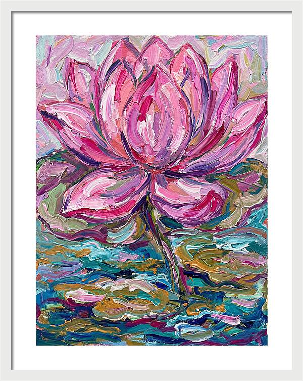 Elegant Pink Lotus Flower