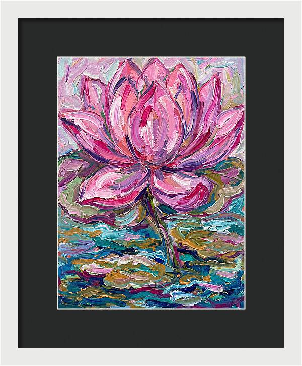 Elegant Pink Lotus Flower