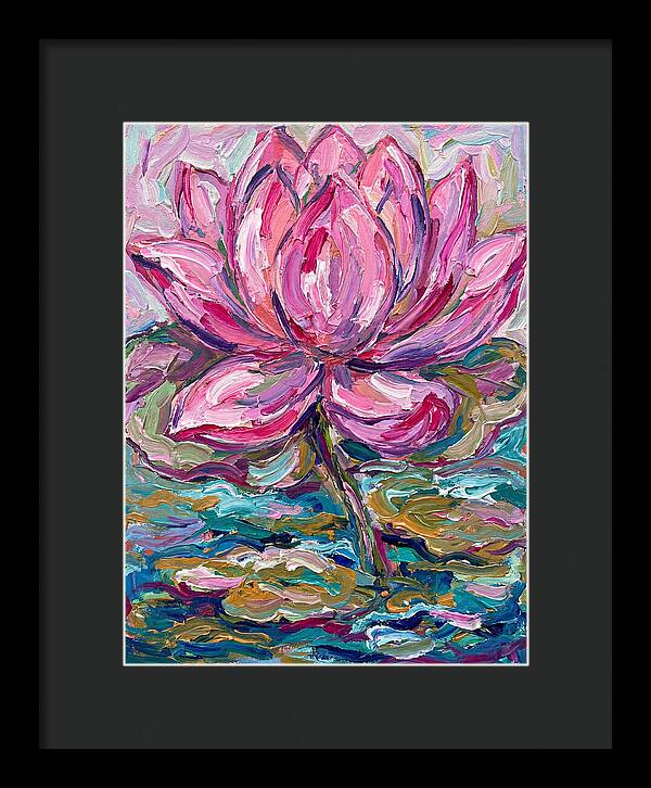 Elegant Pink Lotus Flower